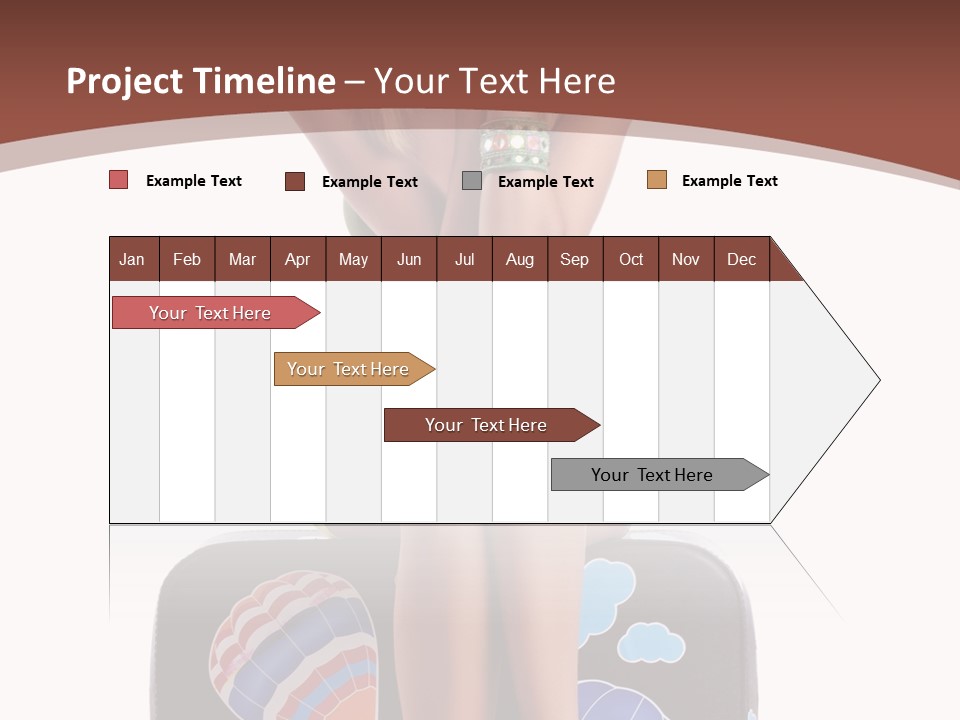 Adventure Casual Airport PowerPoint Template