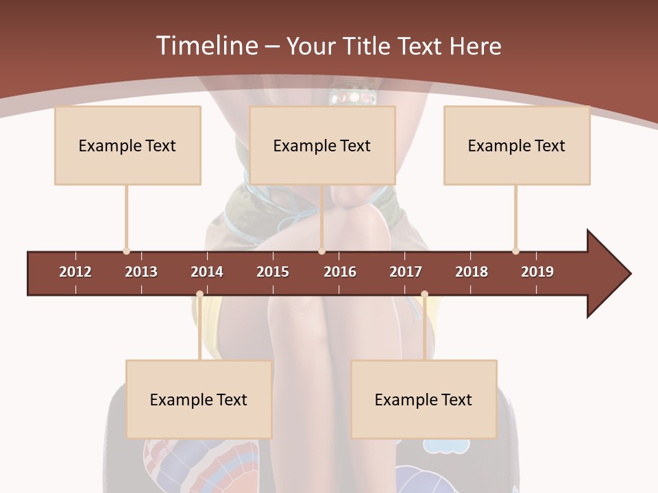 Adventure Casual Airport PowerPoint Template