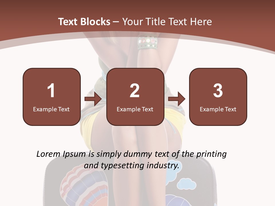 Adventure Casual Airport PowerPoint Template