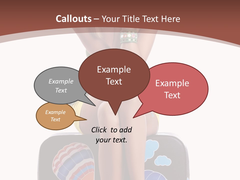 Adventure Casual Airport PowerPoint Template