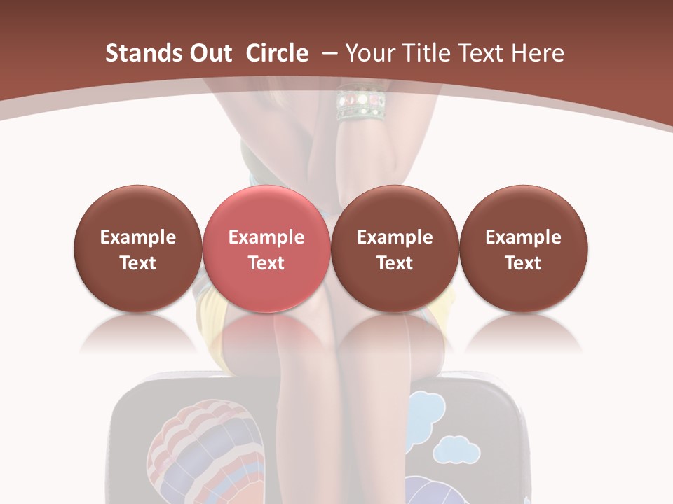 Adventure Casual Airport PowerPoint Template