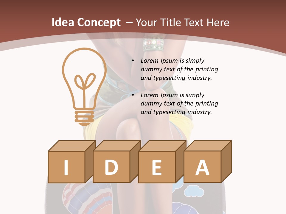 Adventure Casual Airport PowerPoint Template