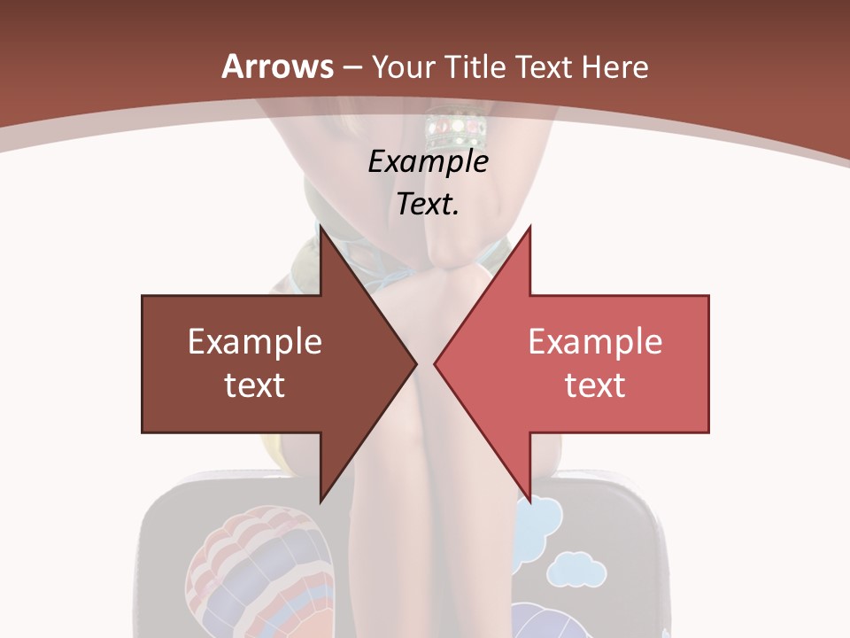 Adventure Casual Airport PowerPoint Template