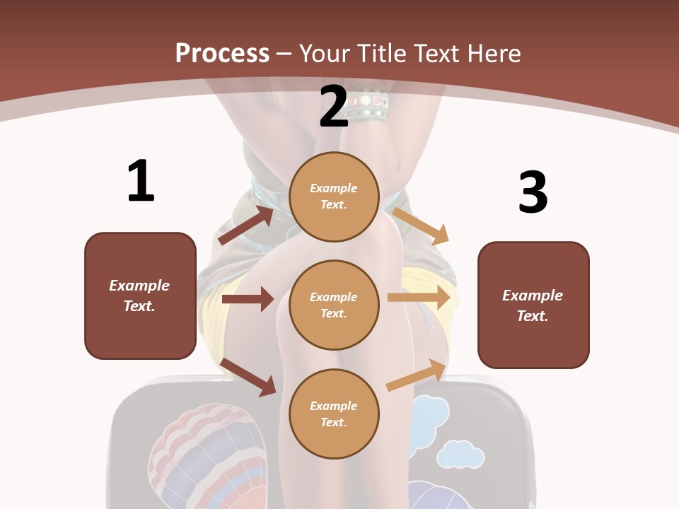 Adventure Casual Airport PowerPoint Template