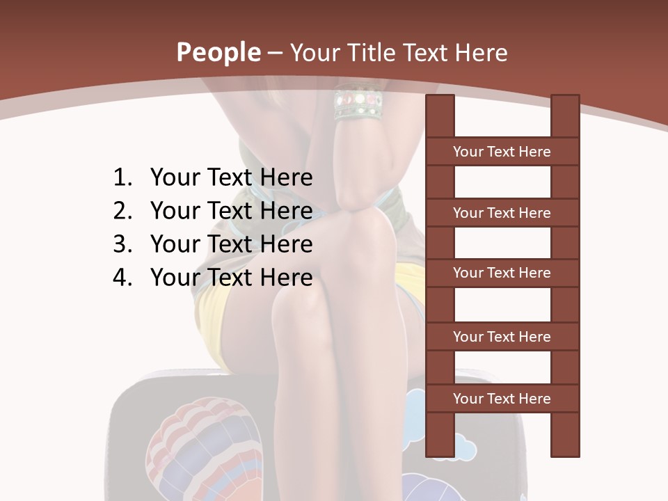 Adventure Casual Airport PowerPoint Template
