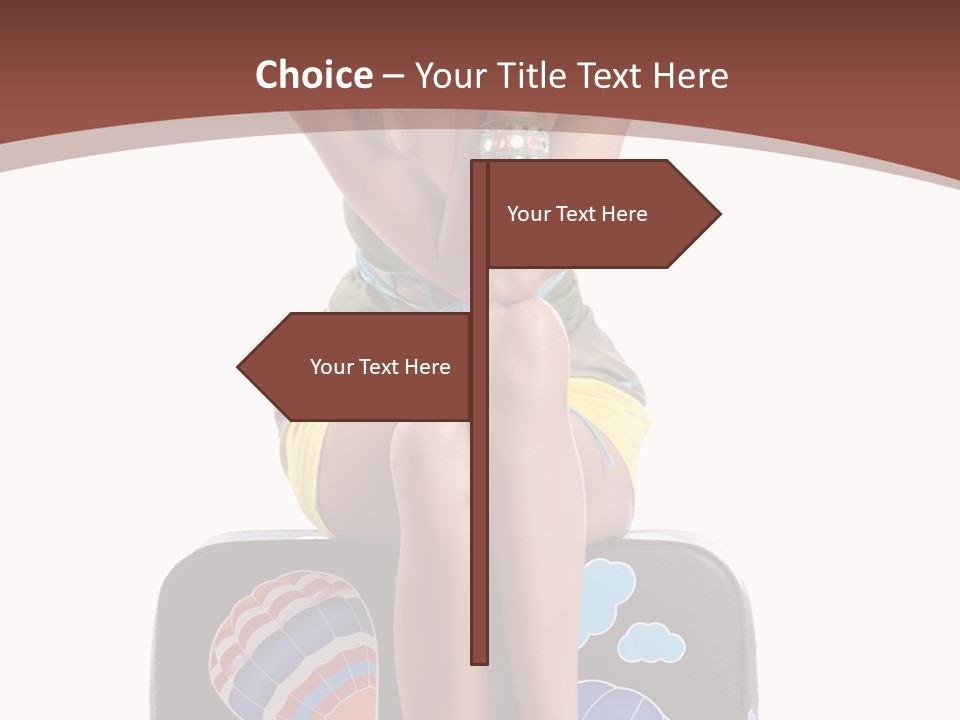 Adventure Casual Airport PowerPoint Template