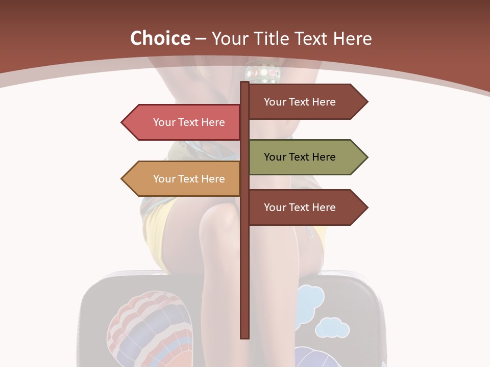 Adventure Casual Airport PowerPoint Template
