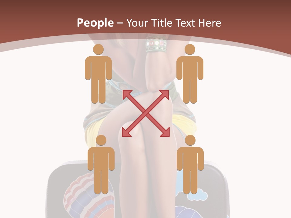 Adventure Casual Airport PowerPoint Template