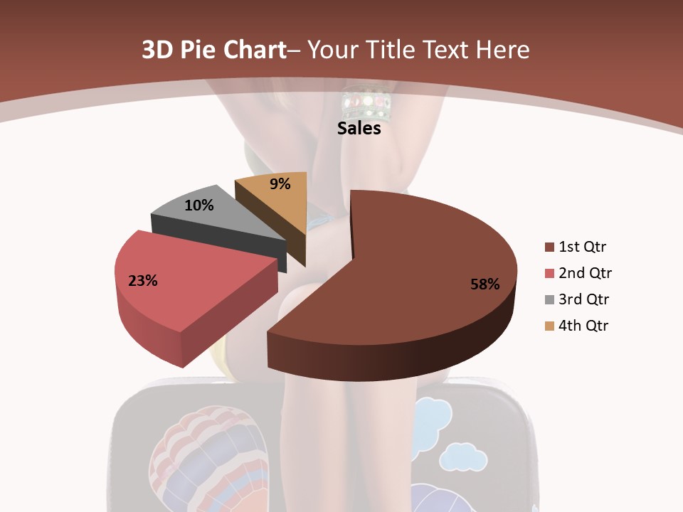 Adventure Casual Airport PowerPoint Template