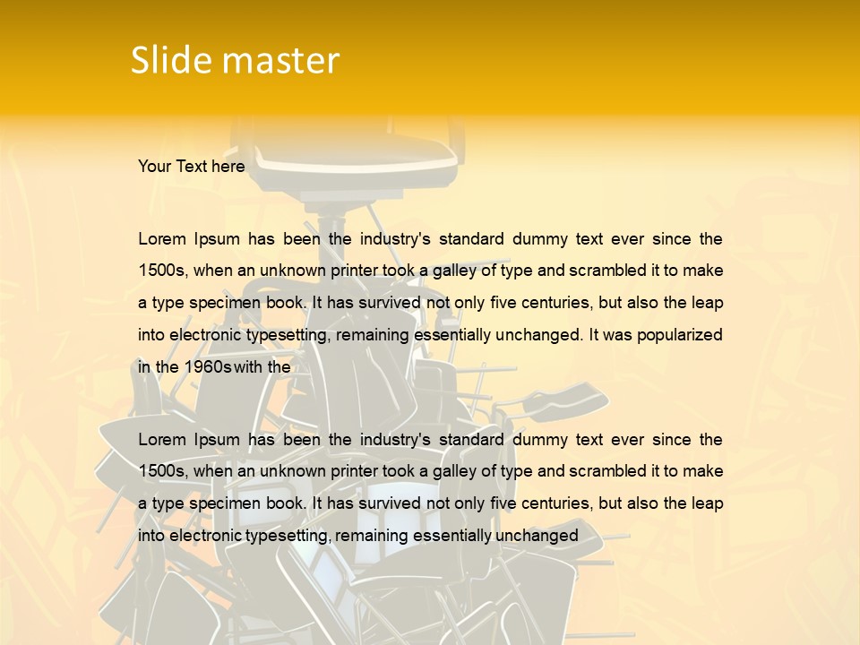 Height Metaphor Success PowerPoint Template