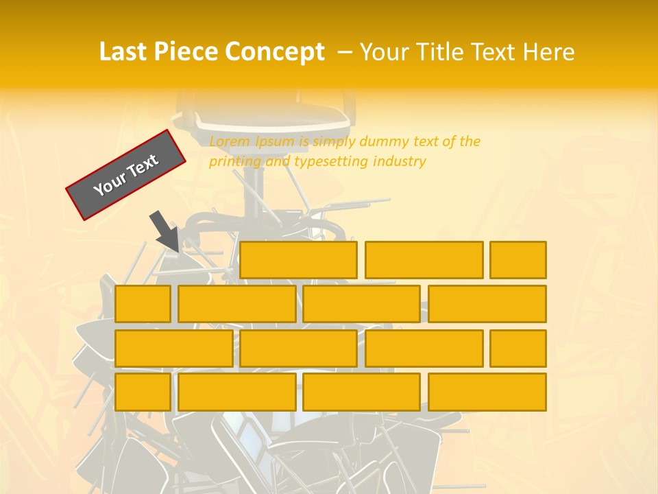 Height Metaphor Success PowerPoint Template