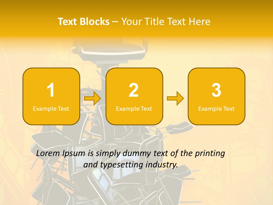 Height Metaphor Success PowerPoint Template