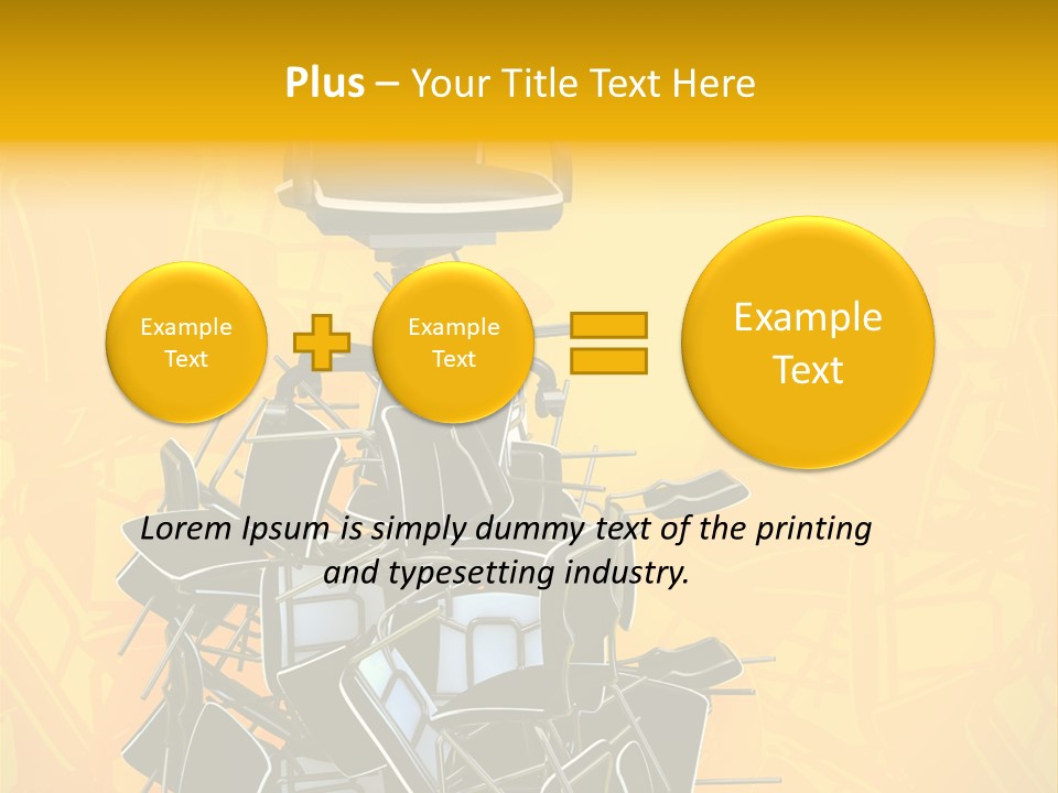 Height Metaphor Success PowerPoint Template