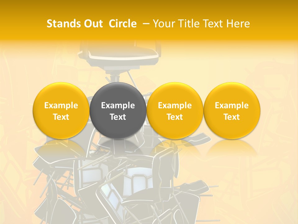 Height Metaphor Success PowerPoint Template