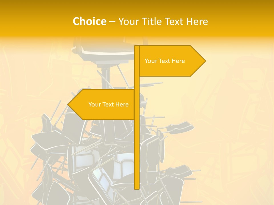 Height Metaphor Success PowerPoint Template