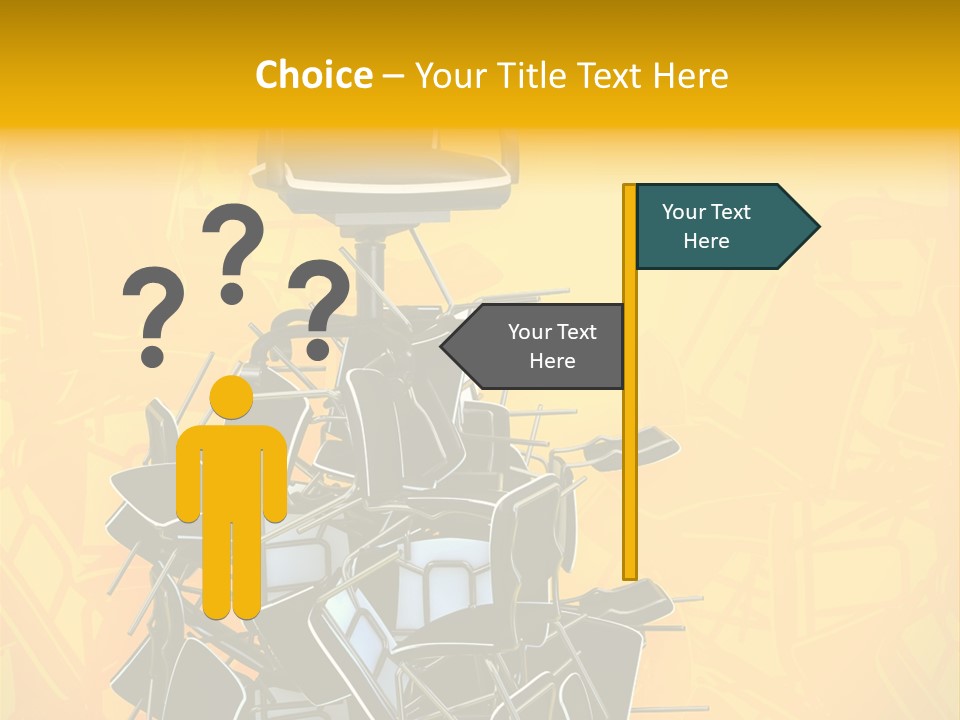 Height Metaphor Success PowerPoint Template