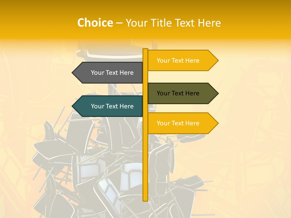 Height Metaphor Success PowerPoint Template