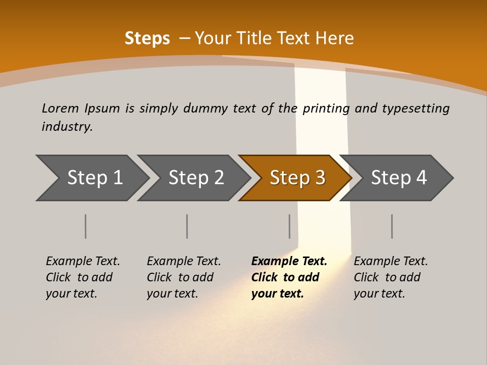 Sanctity Shine Bright PowerPoint Template