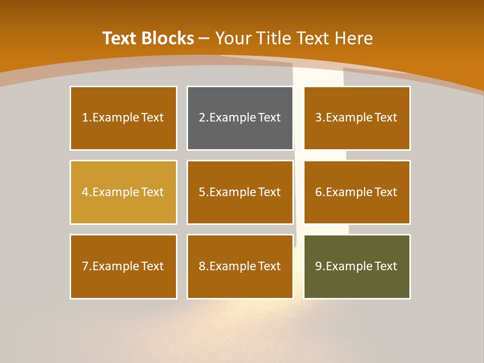 Sanctity Shine Bright PowerPoint Template