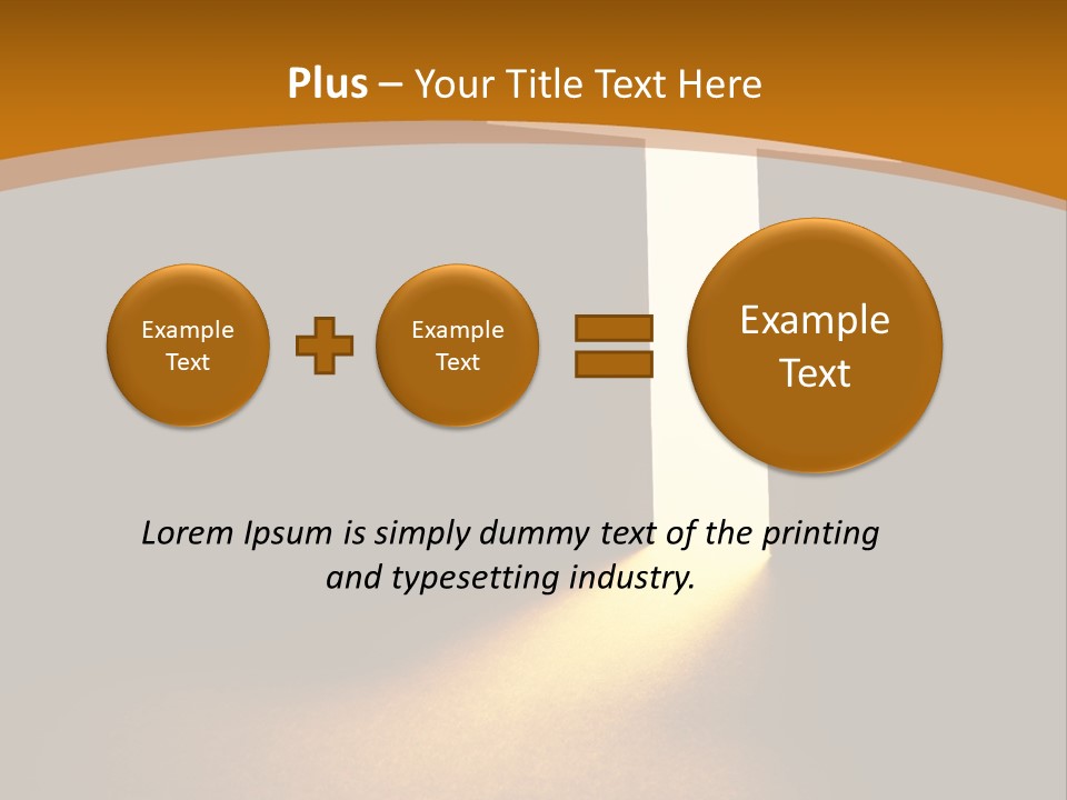 Sanctity Shine Bright PowerPoint Template