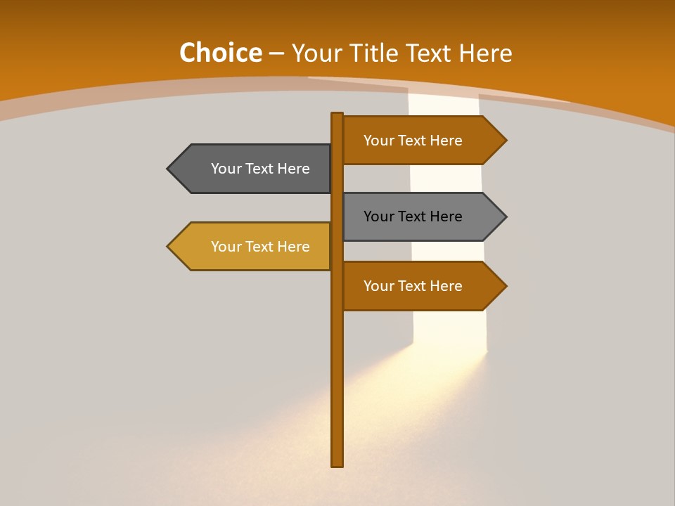 Sanctity Shine Bright PowerPoint Template