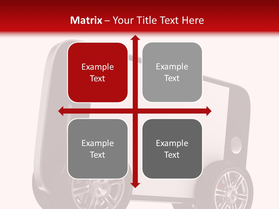 Delivery Tablet Blank PowerPoint Template