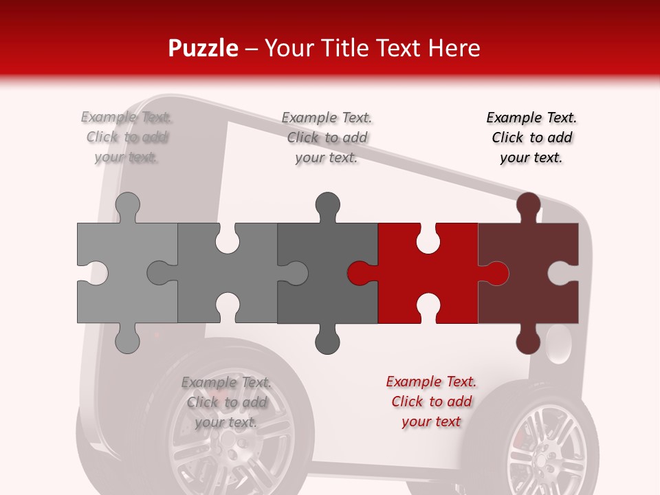 Delivery Tablet Blank PowerPoint Template