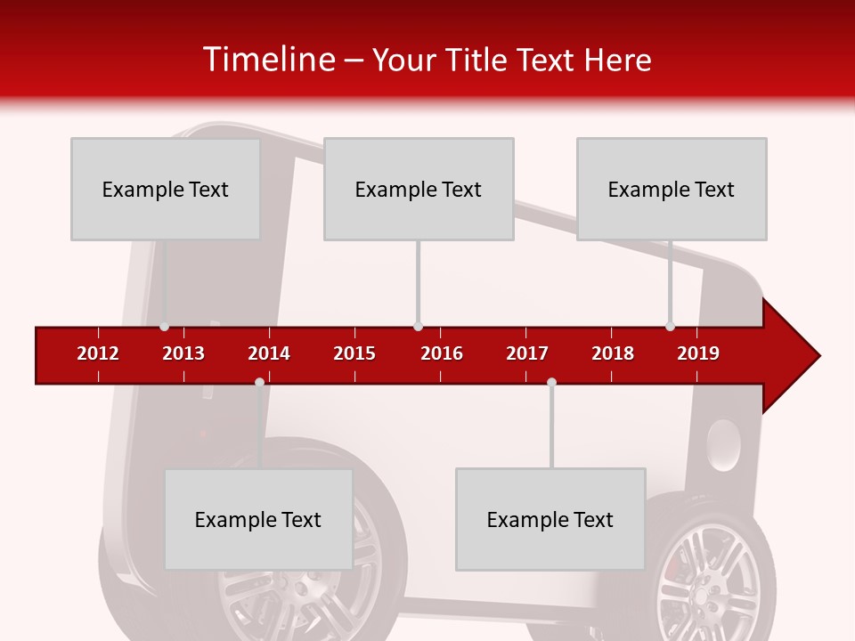 Delivery Tablet Blank PowerPoint Template