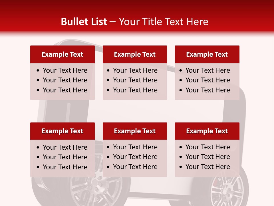 Delivery Tablet Blank PowerPoint Template