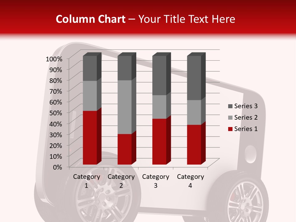 Delivery Tablet Blank PowerPoint Template