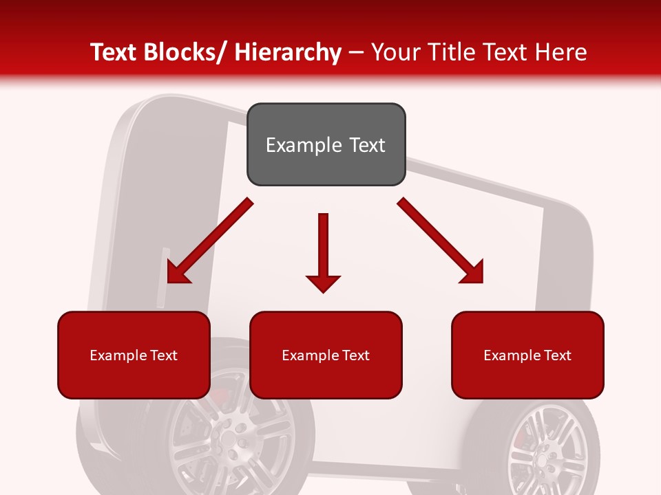 Delivery Tablet Blank PowerPoint Template