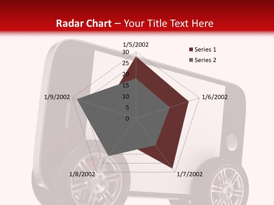 Delivery Tablet Blank PowerPoint Template