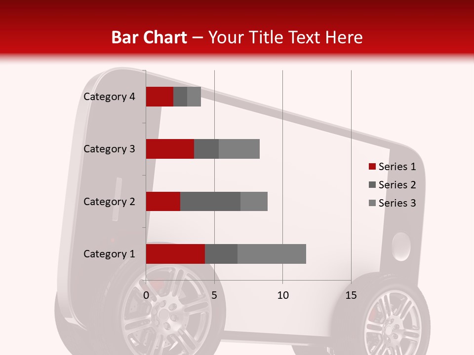 Delivery Tablet Blank PowerPoint Template
