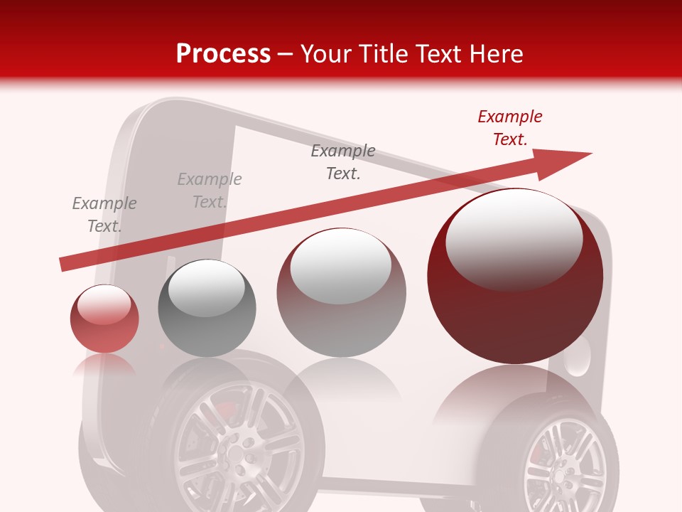 Delivery Tablet Blank PowerPoint Template