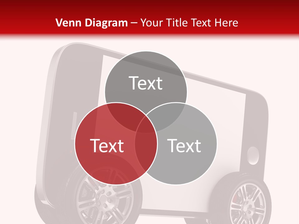 Delivery Tablet Blank PowerPoint Template