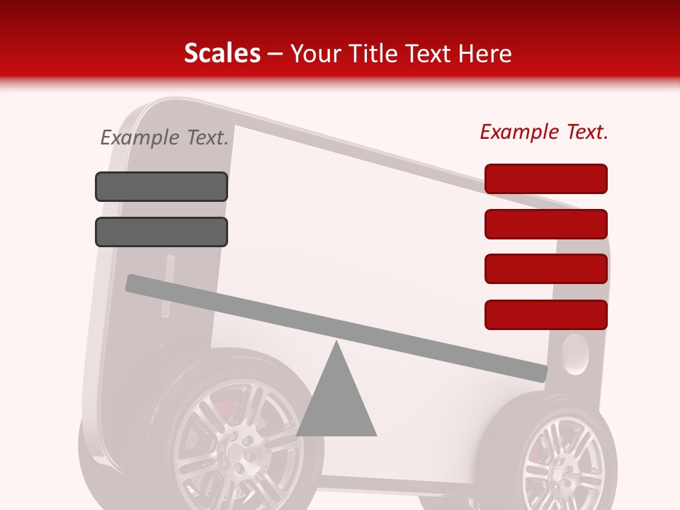 Delivery Tablet Blank PowerPoint Template