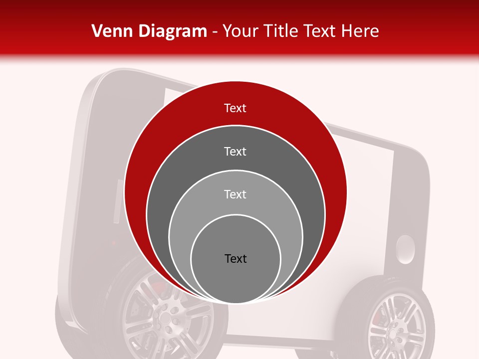 Delivery Tablet Blank PowerPoint Template