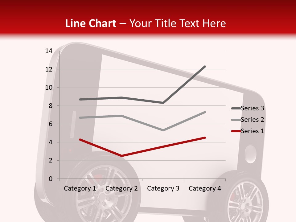 Delivery Tablet Blank PowerPoint Template