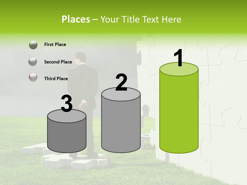 Abstract Fit Help PowerPoint Template