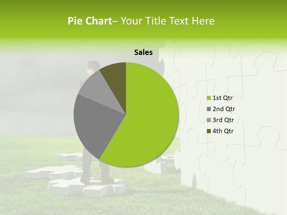 Abstract Fit Help PowerPoint Template