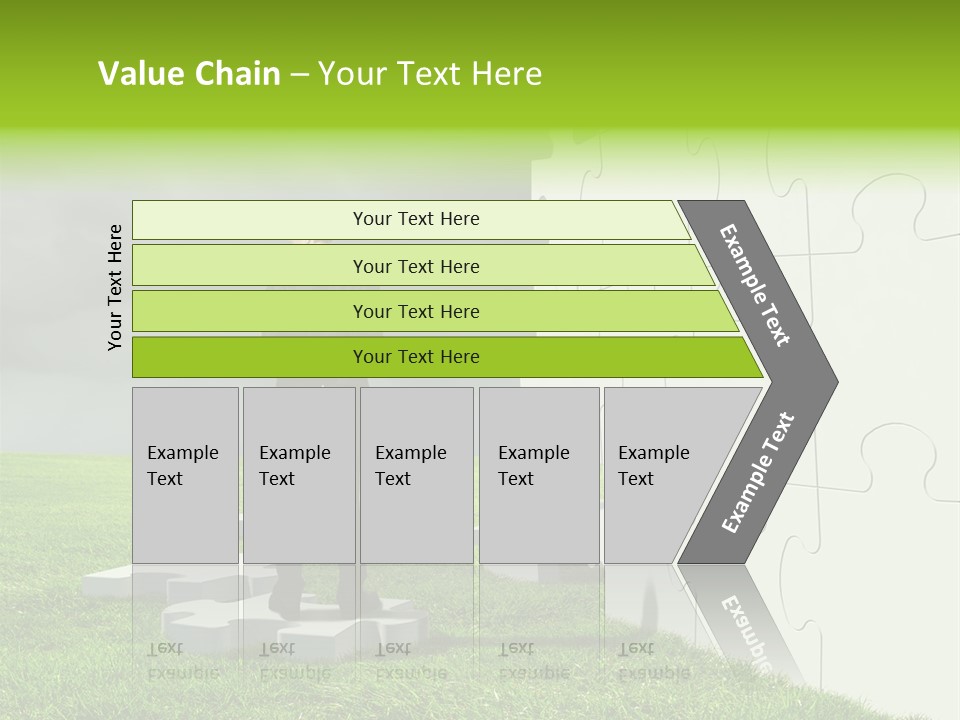 Abstract Fit Help PowerPoint Template