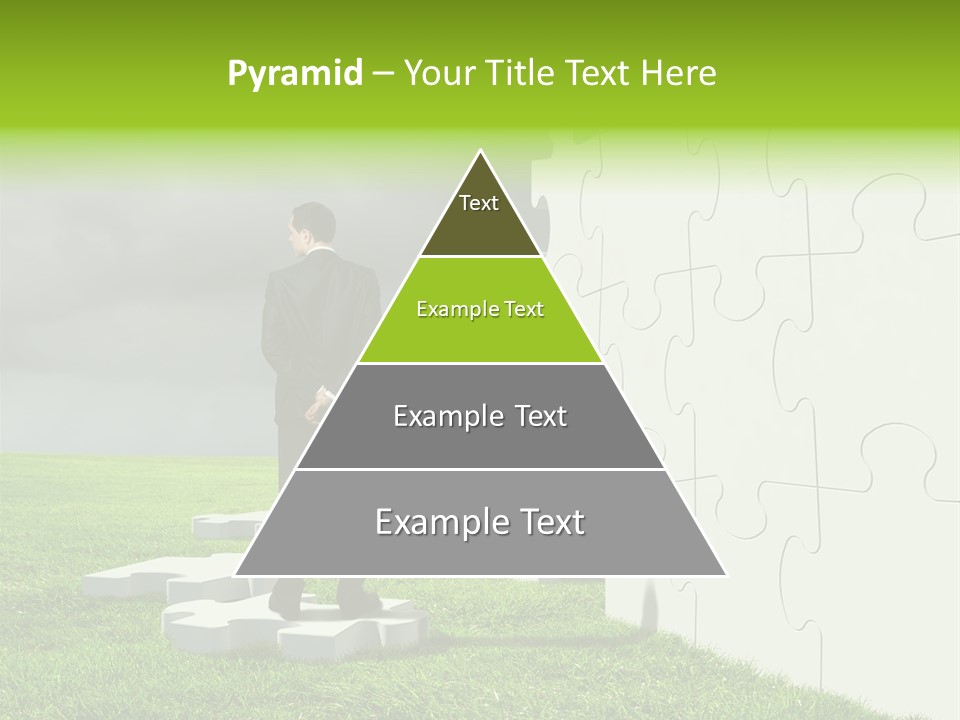 Abstract Fit Help PowerPoint Template