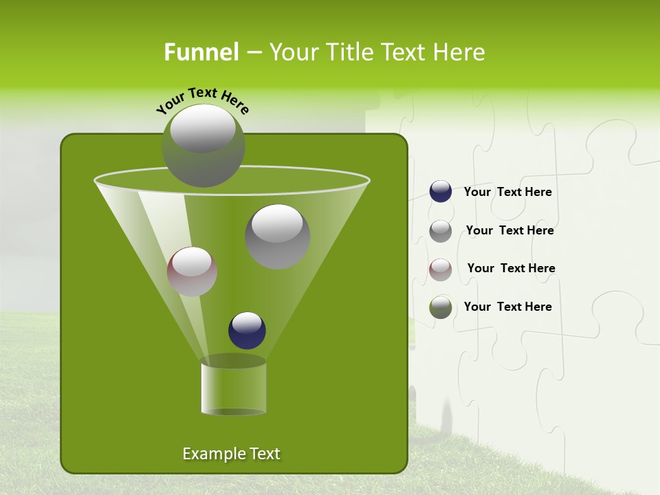 Abstract Fit Help PowerPoint Template