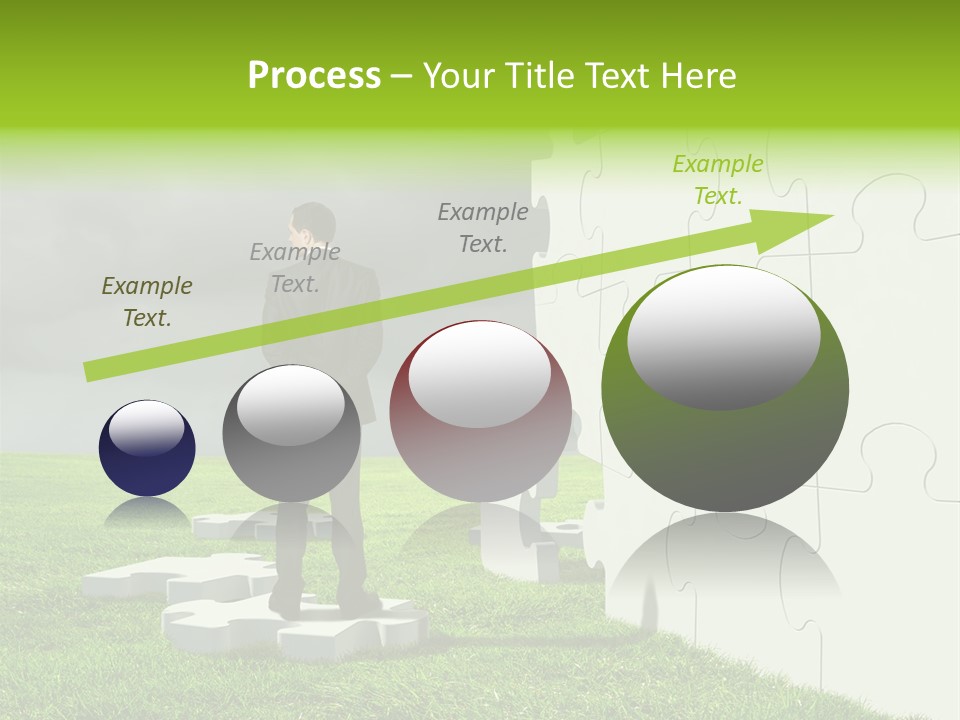 Abstract Fit Help PowerPoint Template