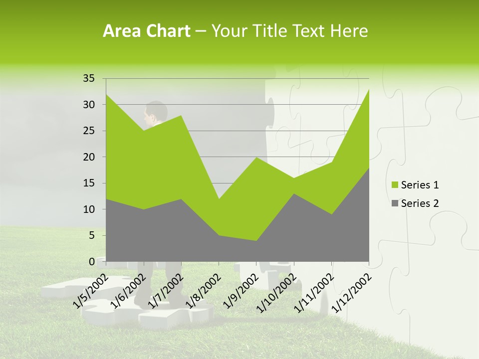 Abstract Fit Help PowerPoint Template