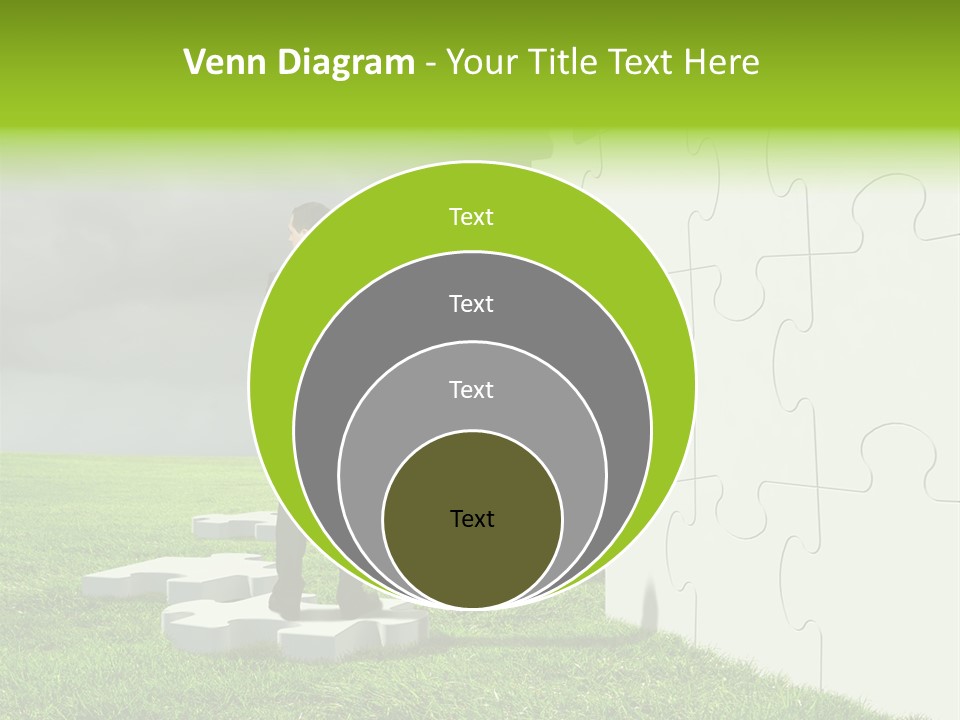 Abstract Fit Help PowerPoint Template