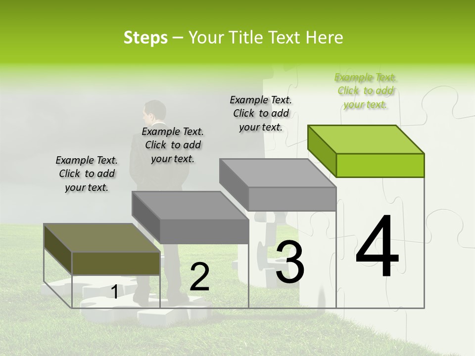 Abstract Fit Help PowerPoint Template