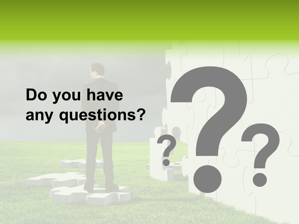 Abstract Fit Help PowerPoint Template