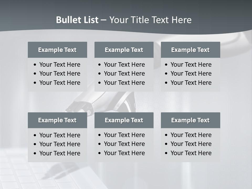 Design Cyborg Blank PowerPoint Template