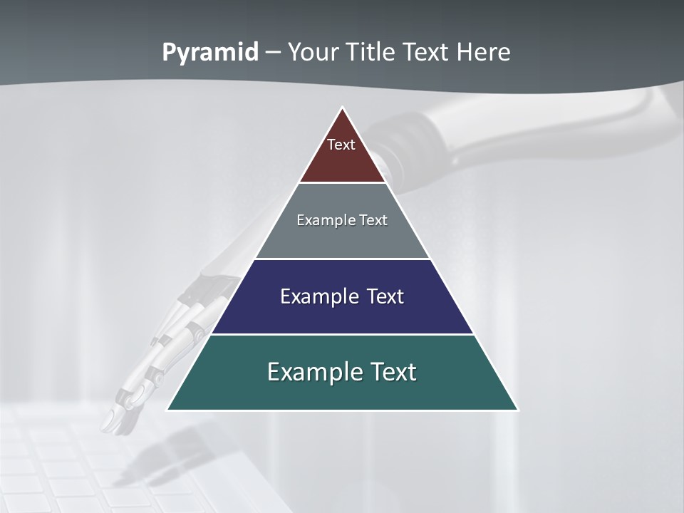 Design Cyborg Blank PowerPoint Template